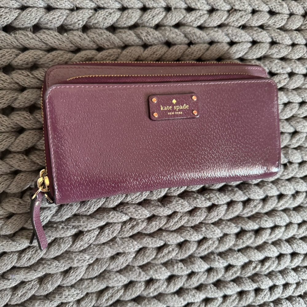 Kate Spade Purple Women's long Wallet